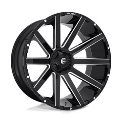 CONTRA GLOSS BLACK MILLED 20x10 6X135/6X139.7 et-19 cb106.1